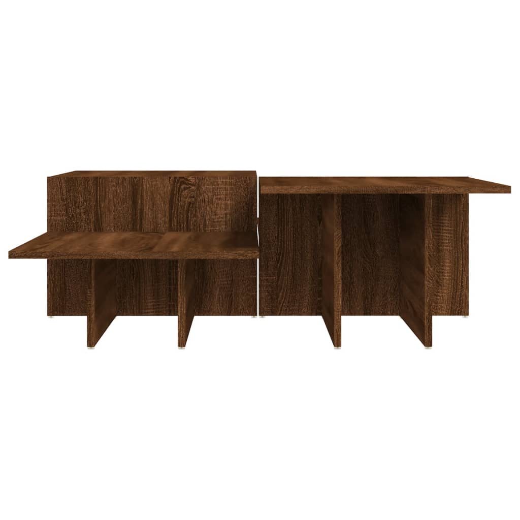 vidaXL Coffee Table Accent End Side Sofa Table for Living Room Engineered Wood-18