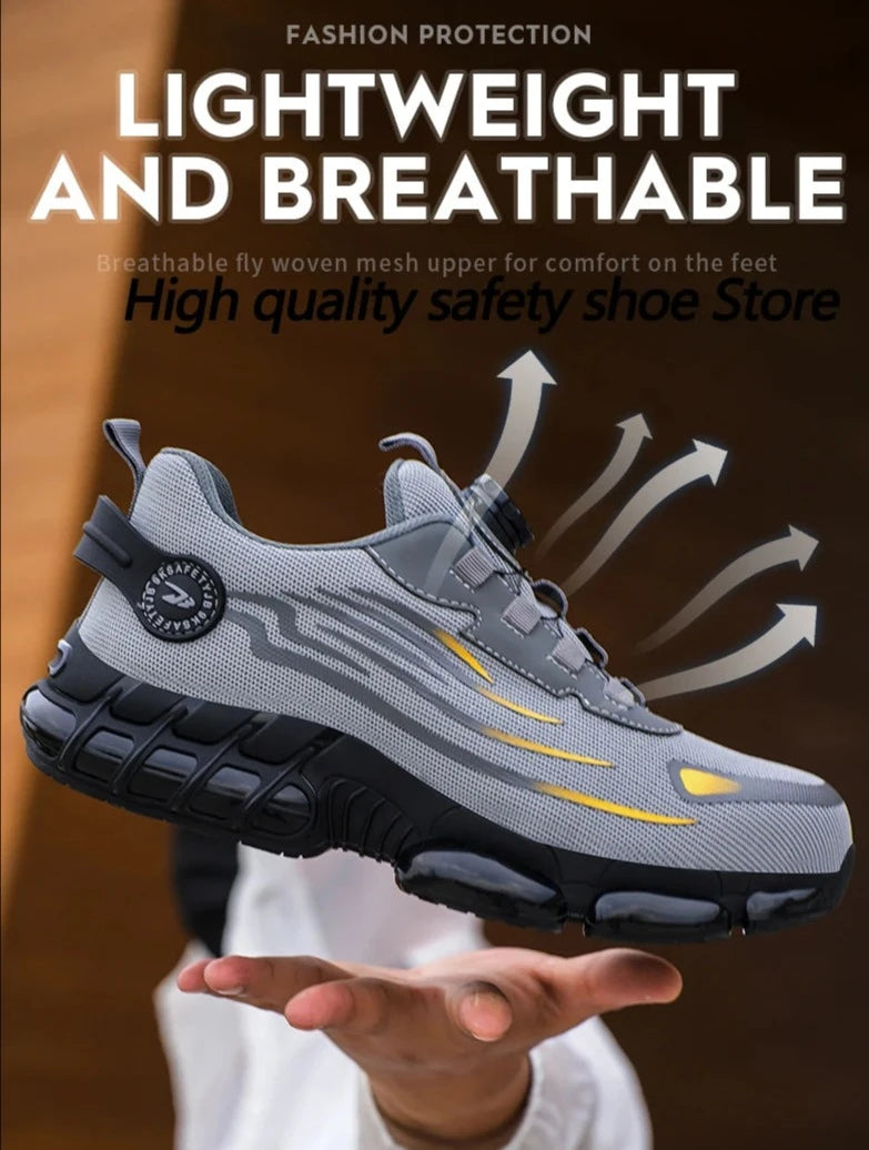 DynamicGuard™ Advanced Safety Work Shoes for Men - Anti-Smash, Anti-Puncture