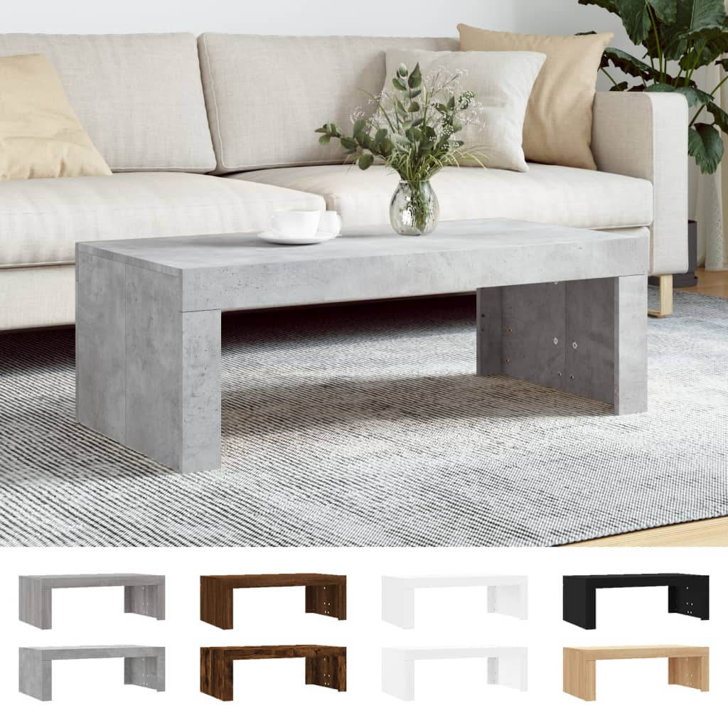 vidaXL Coffee Table Accent Couch Side Table for Living Room Engineered Wood-27