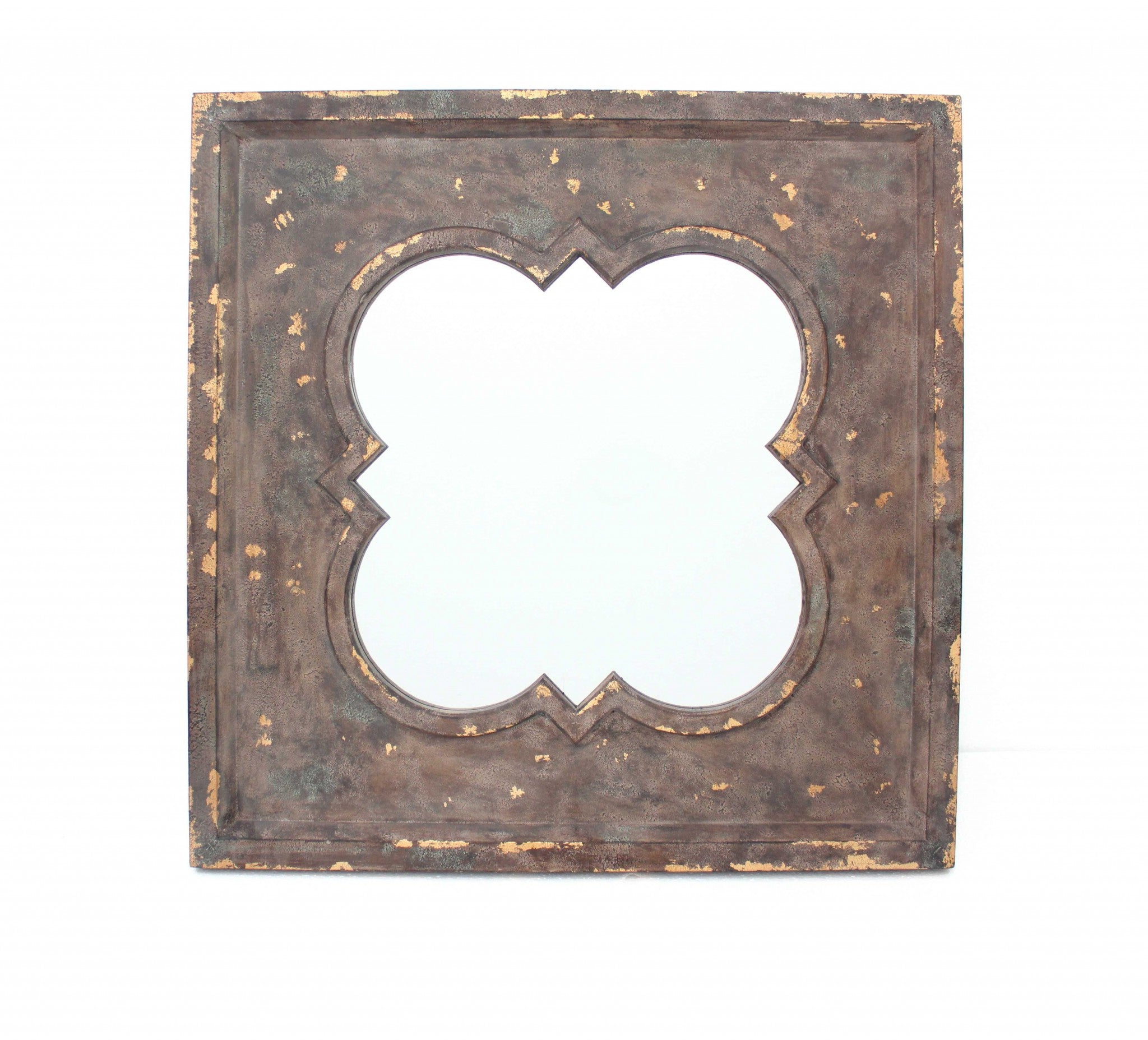 Bronze Square Accent Mirror