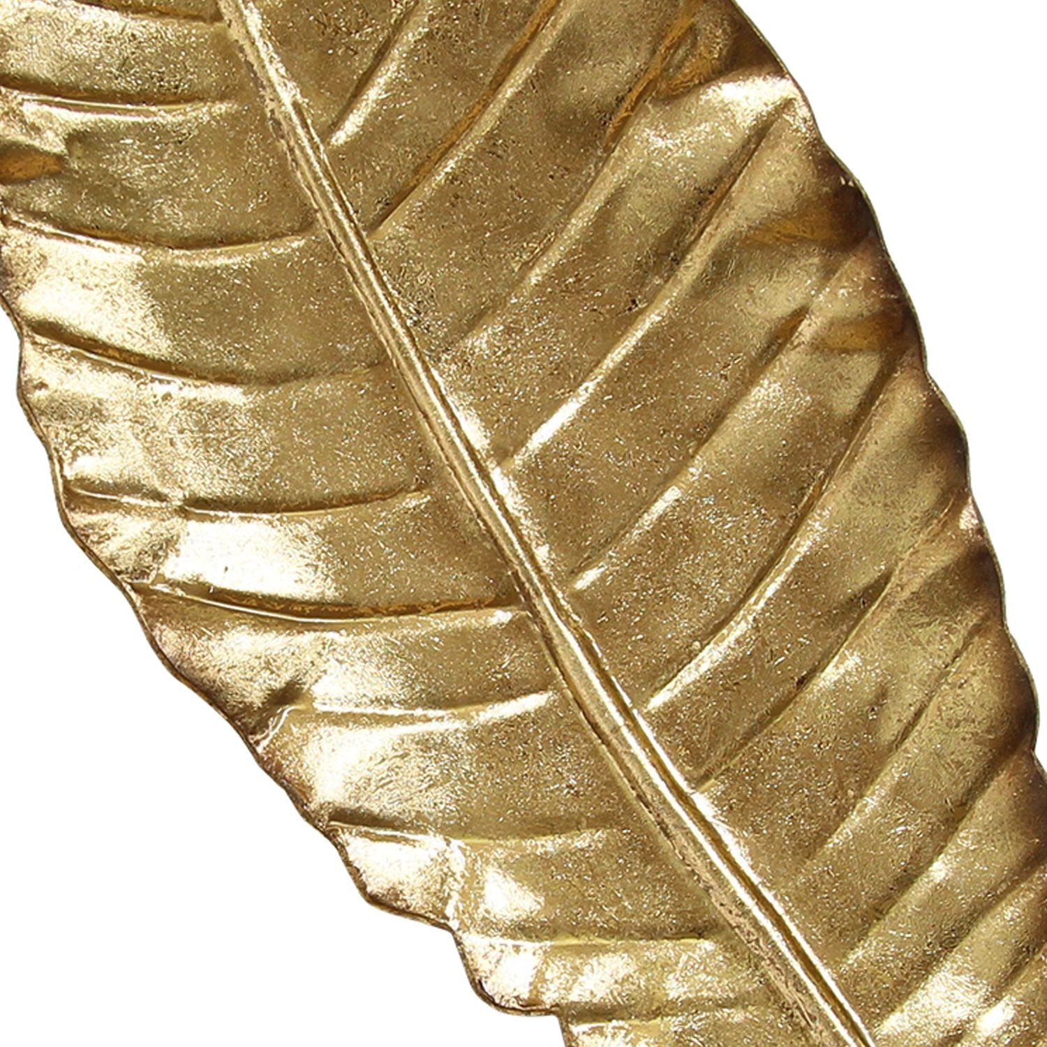 Gold Elegant Leaf Wall Decor