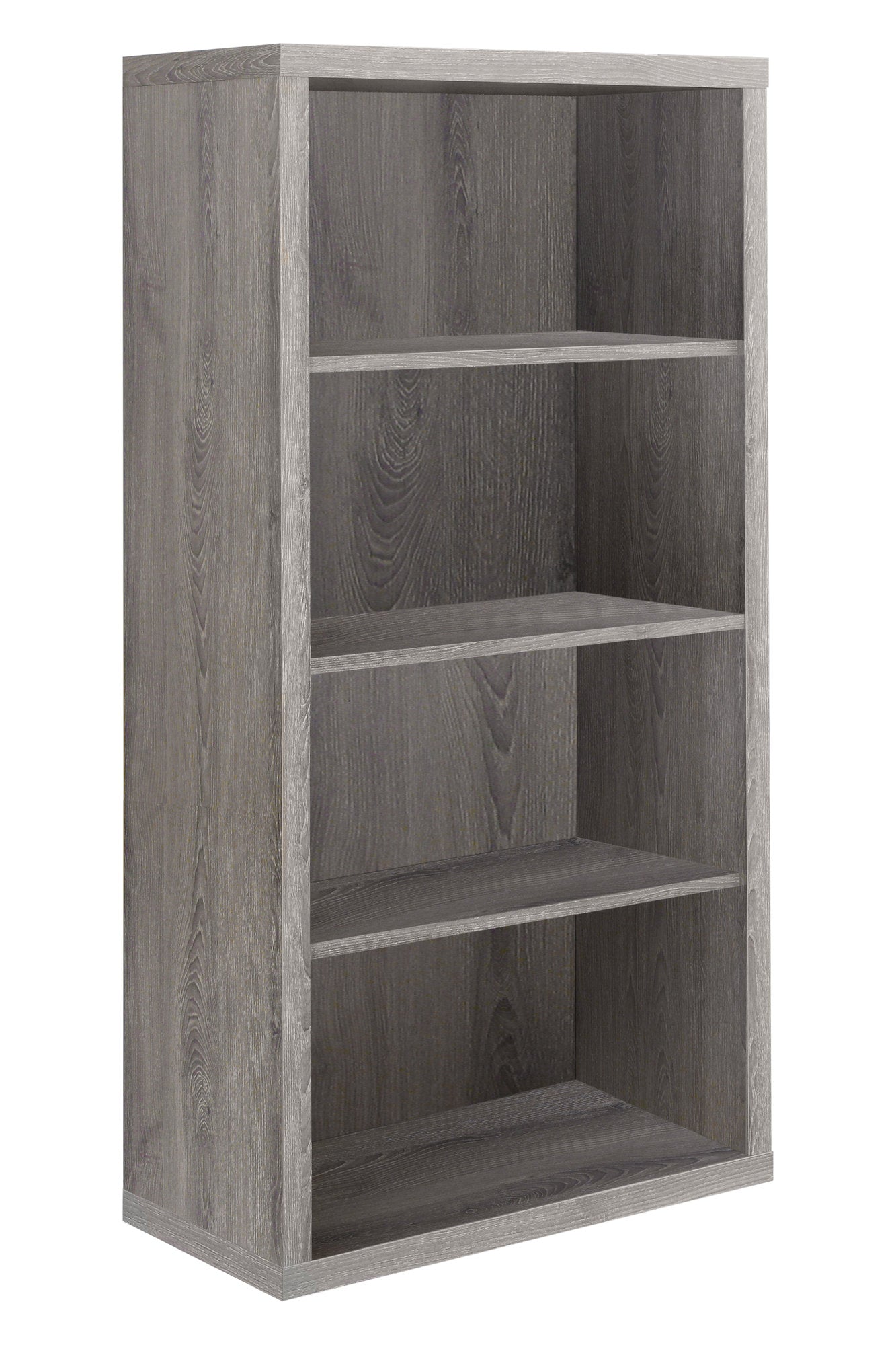 48" Brown Wood Bookcase