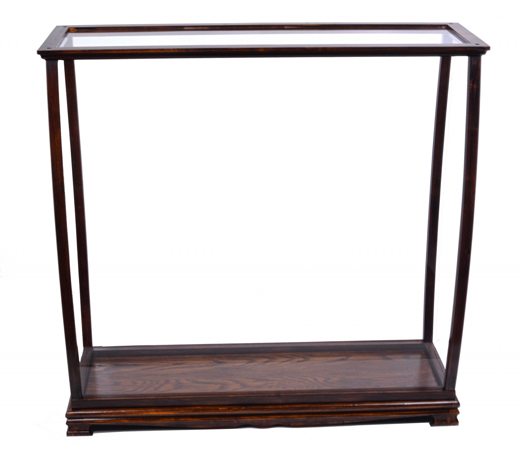 13.75" x 40" x 39.25" BrownTable Top Display Case Classic