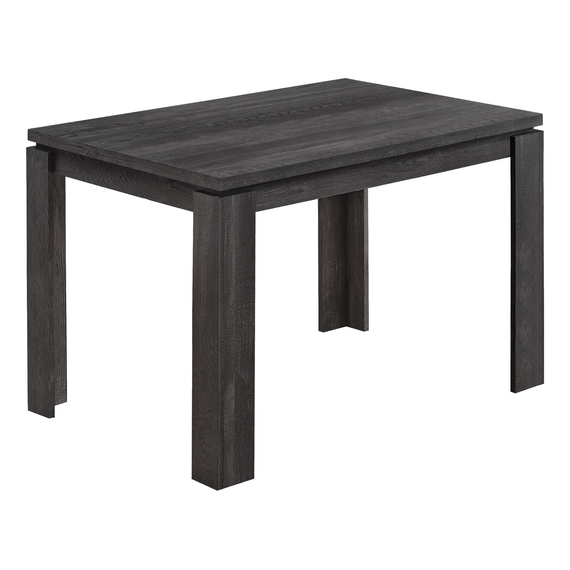 47" Black Dining Table