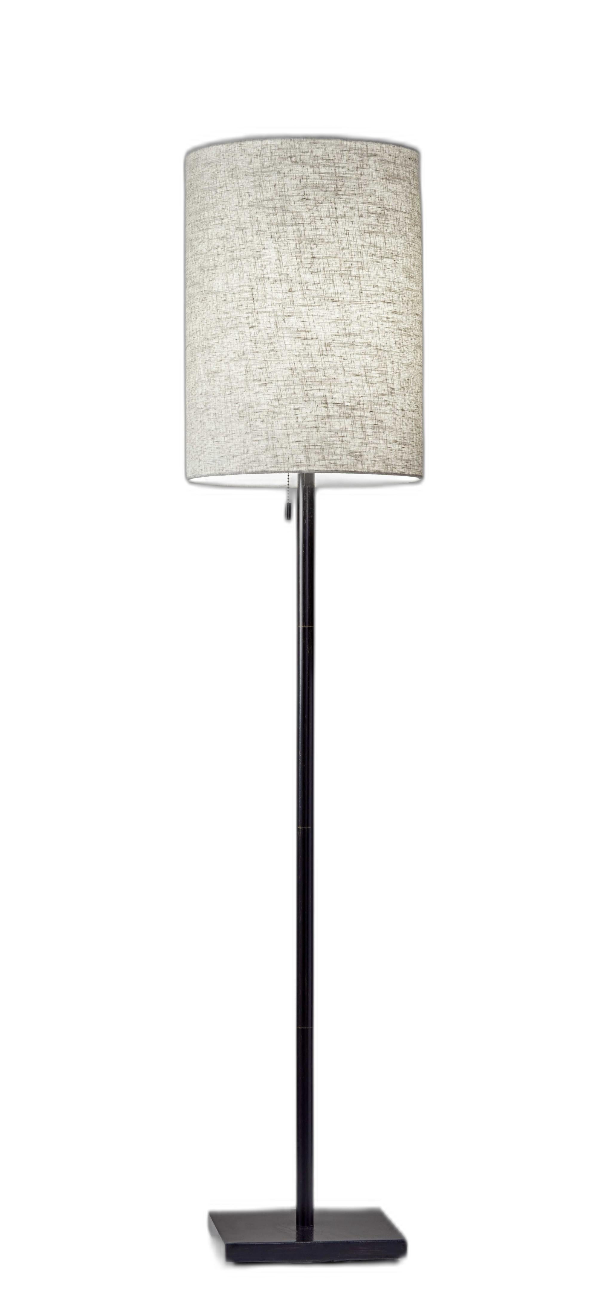 Floor Lamp Classic Silhouette Brass Metal