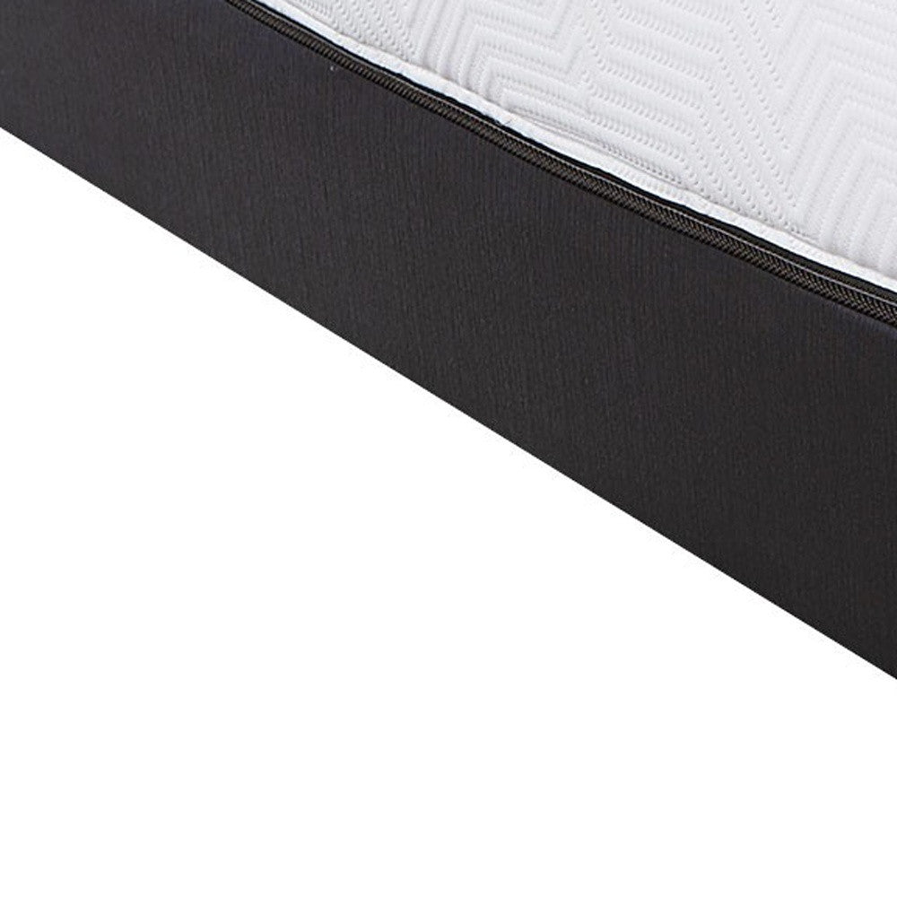 10.5" Hybrid Lux Memory Foam And Wrapped Coil Mattress Twin