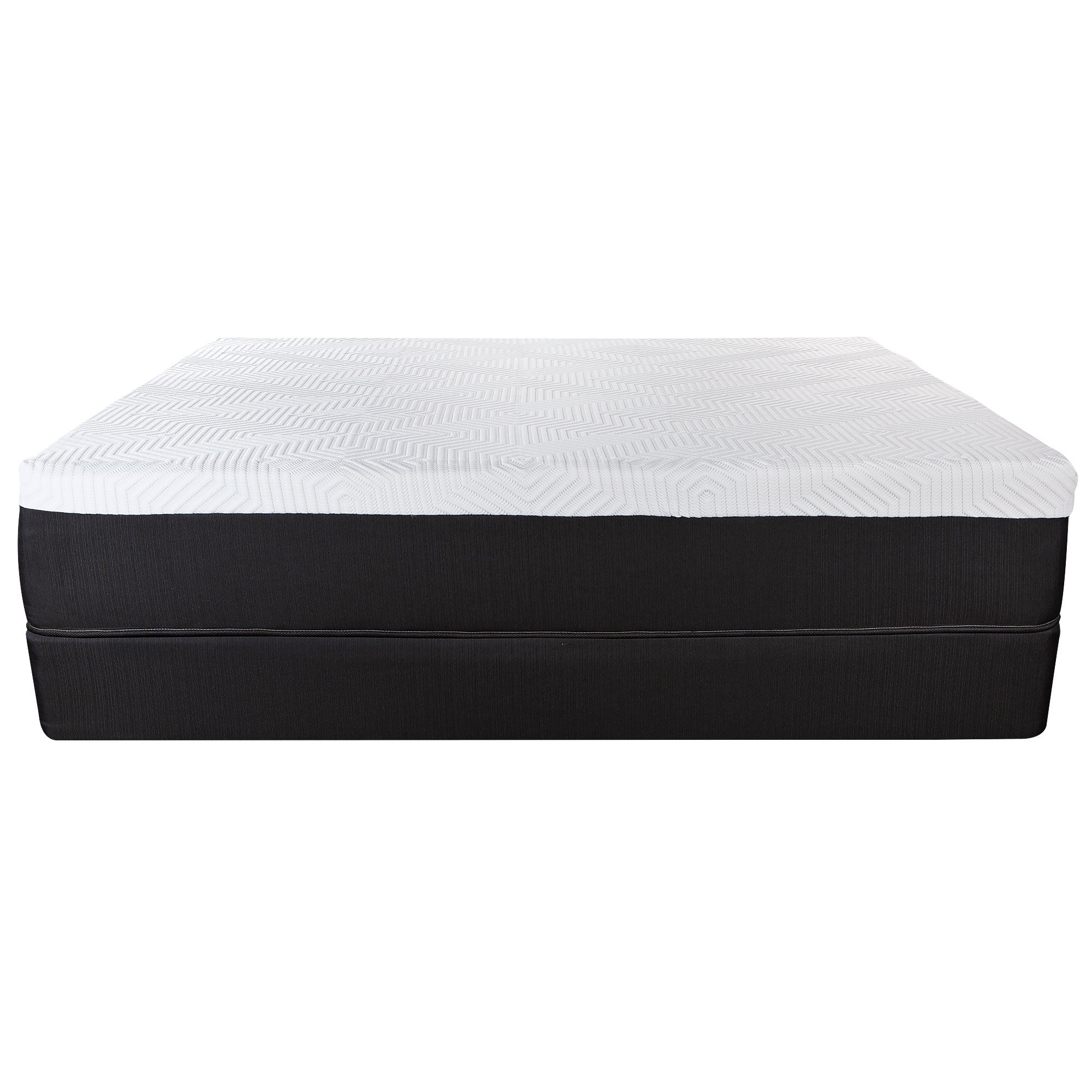 13" Hybrid Lux Memory Foam And Wrapped Coil Mattress King