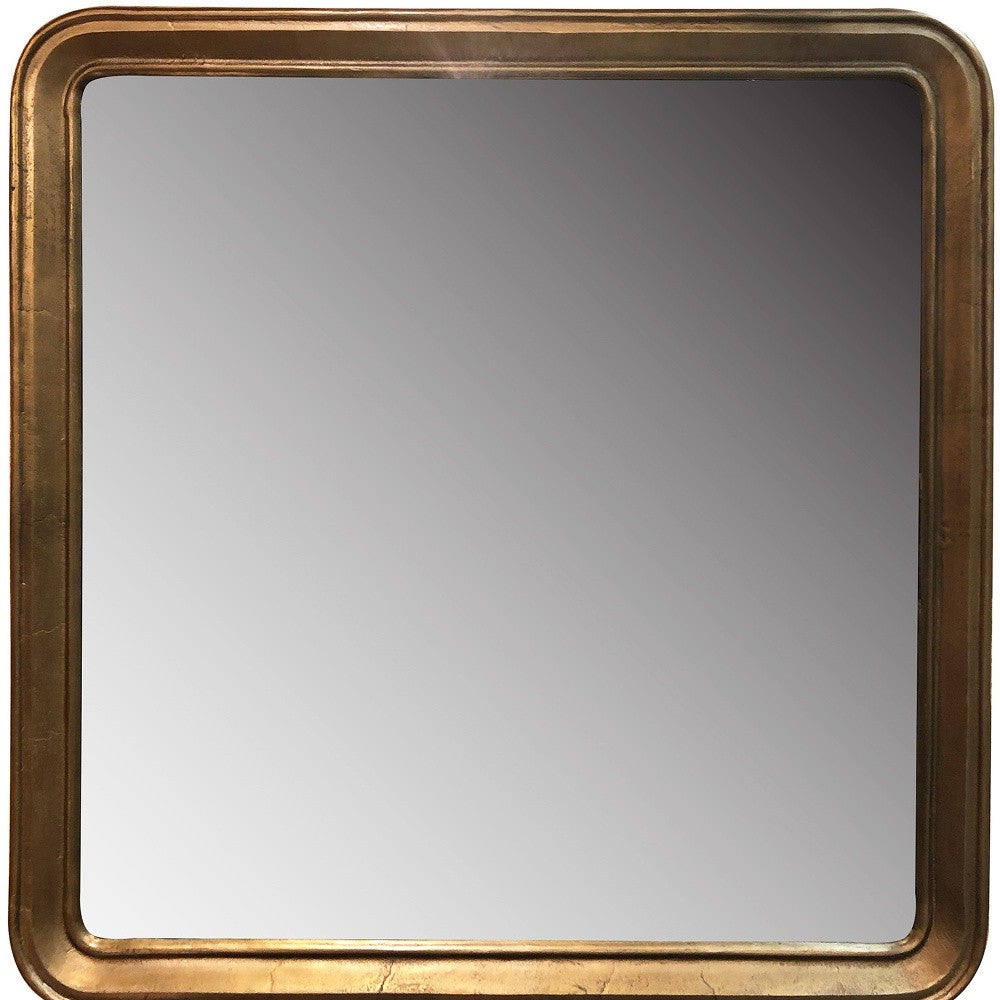 64" Gold Framed Accent Mirror