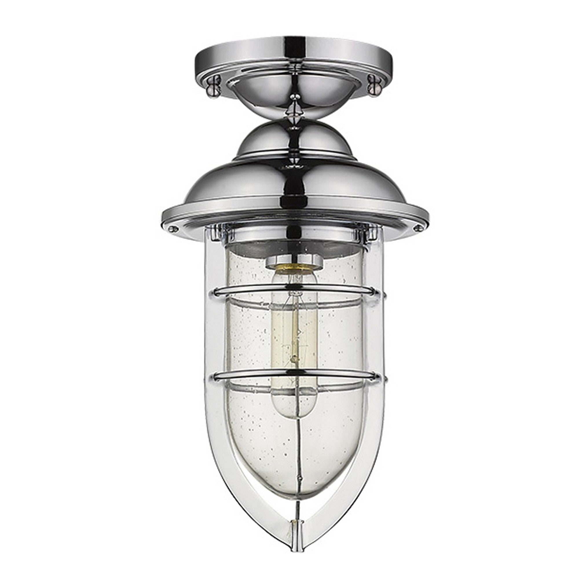 Dylan 3-Light Chrome Hanging Lantern