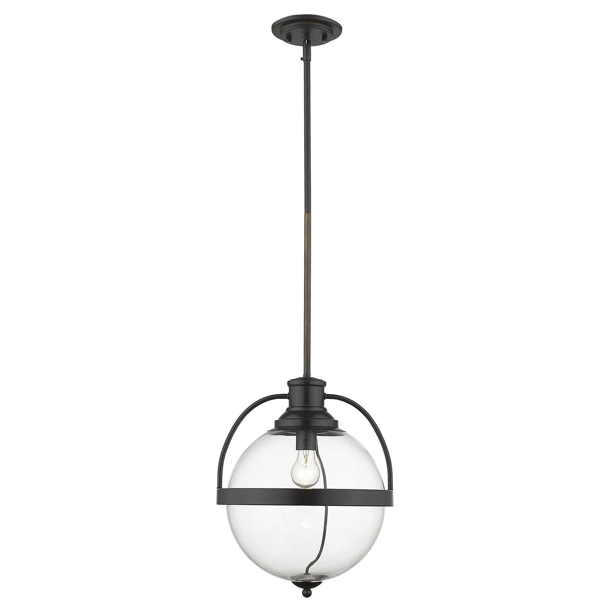 Kassian 1-Light Oil-Rubbed Bronze Pendant