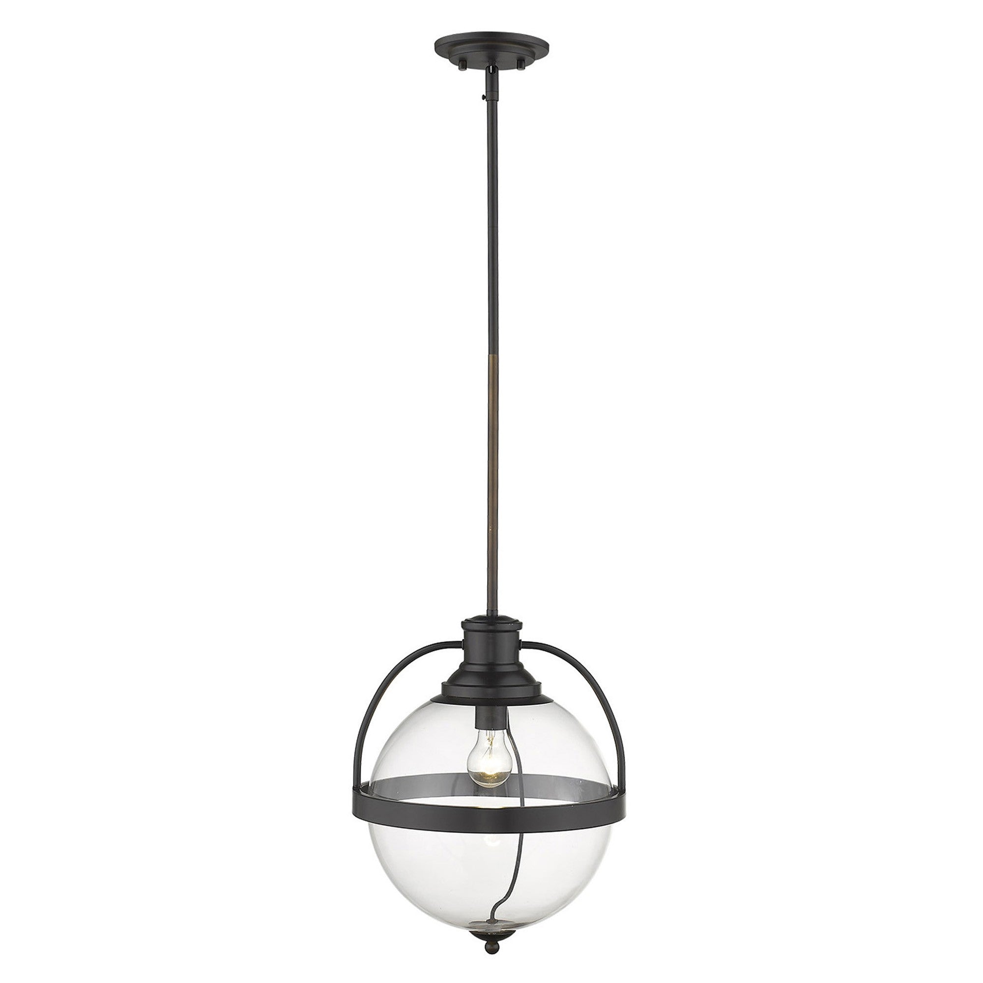 Kassian 1-Light Oil-Rubbed Bronze Pendant