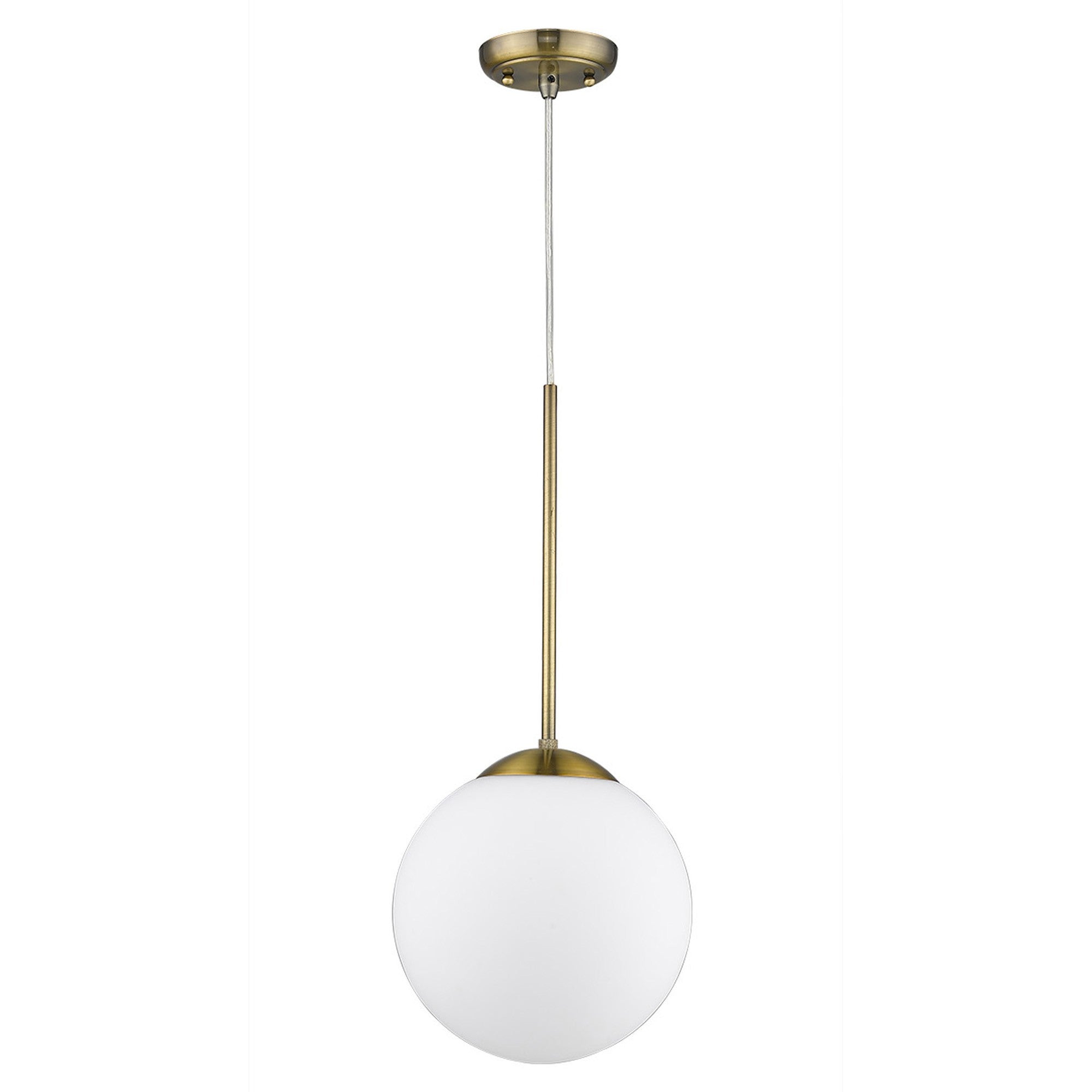 Solea 1-Light Antique Brass Pendant