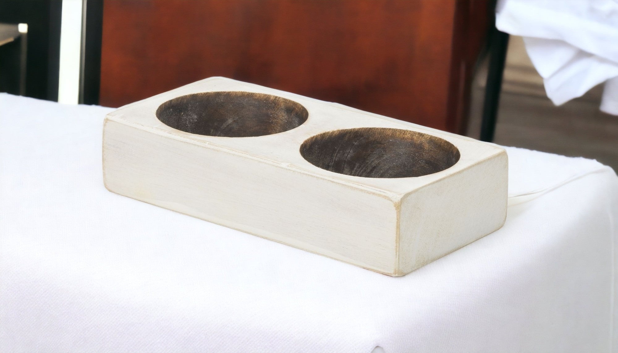 4" Wide Pillar Tabletop Votive Candle Holder