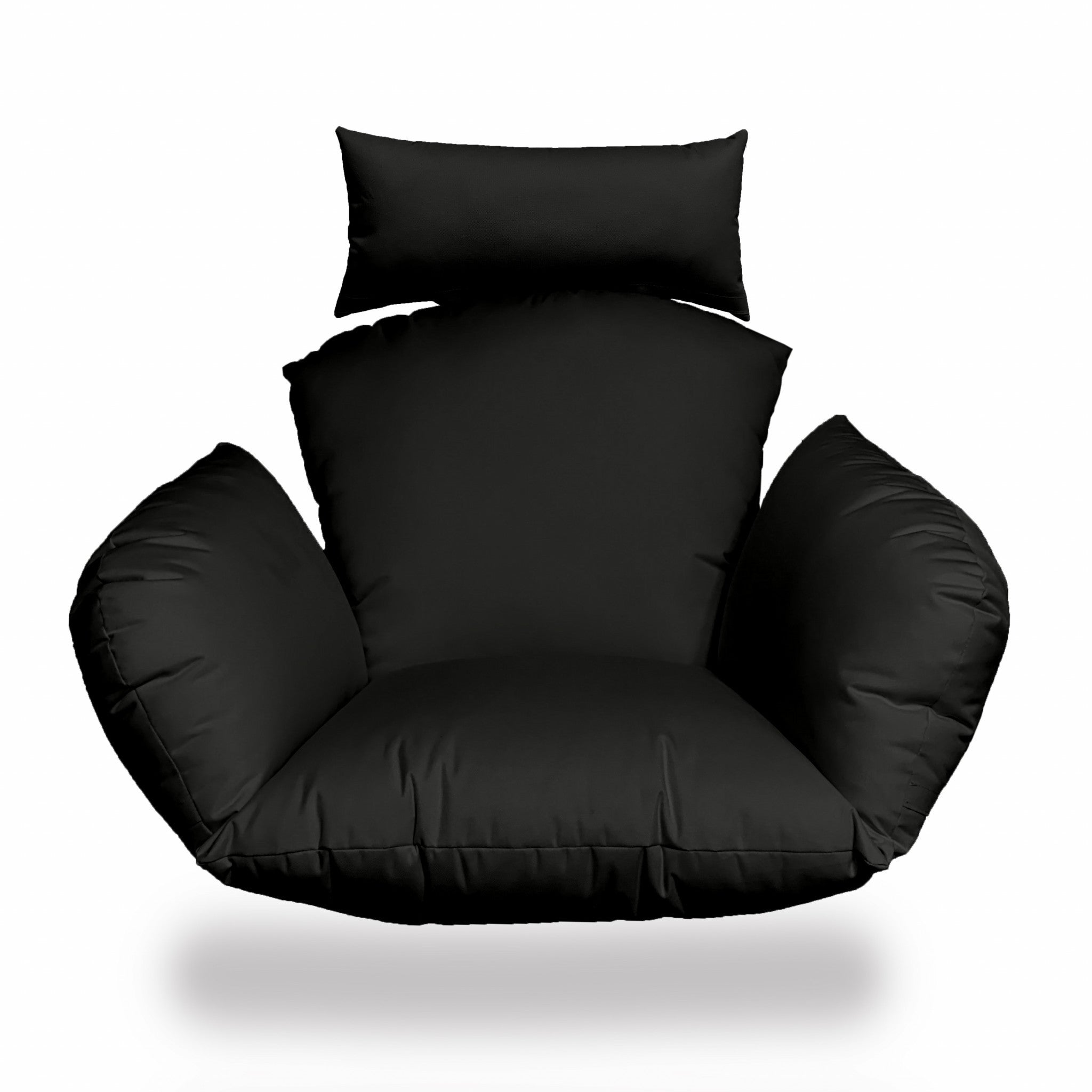 Primo Black Indoor Outdoor Replacement Cushion for Egg Chair