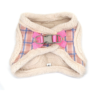 Small Dog Cotton Winter Harness Vest and Leash Set - 99FAB