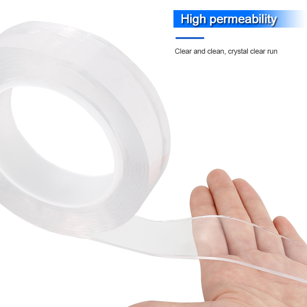 Generic Reusable Nano Adhesive Tape Clear Double Sided Removable